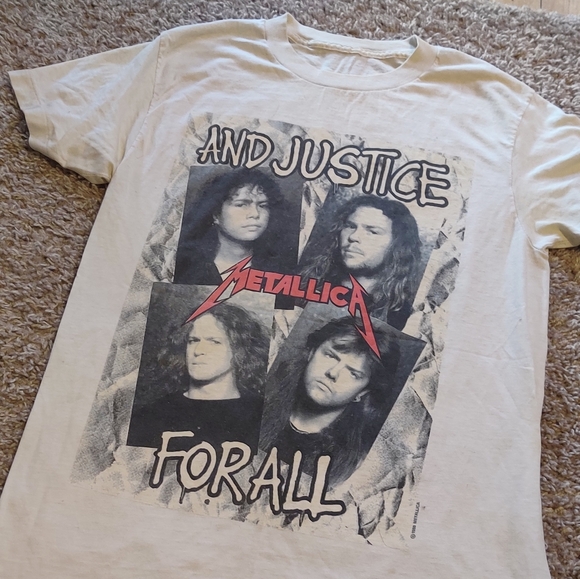 metallica 1988 shirt